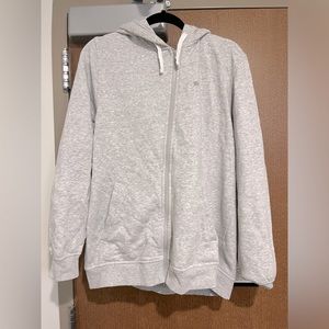 H&M Relaxed Fit Gray Hoodie Size L